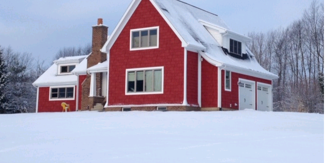 Energy efficient vinyl shake siding.